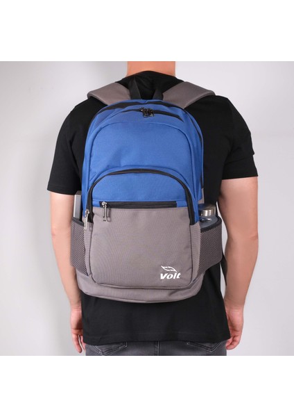 Bp 102 / 016 15.6" Notebook Sırt Çantası -Su Geçirmez -Mavi/gri