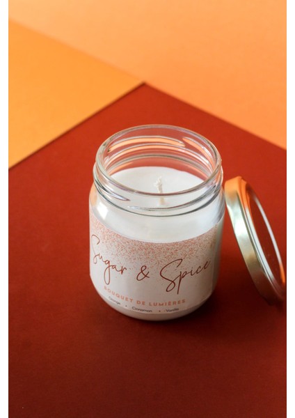 Sugar&spice Soya Wax Dekoratif Mum