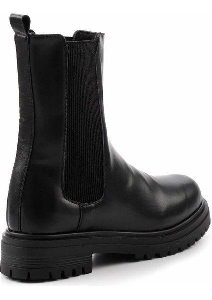Siyah Kadın Bot & Bootie K02246260109