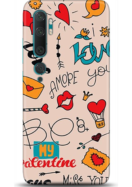 Xiaomi Mi Note 10 Kılıf Hd Baskılı Kılıf - Followed Institution 0658