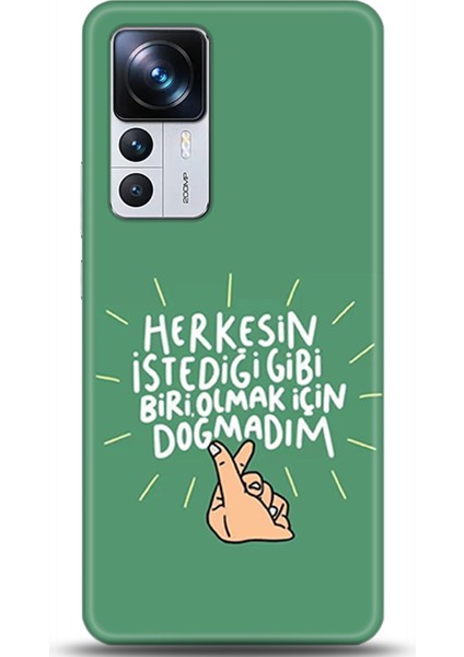 Xiaomi Mi 12T Pro Kılıf Hd Baskılı Kılıf - Followed Institution 0426
