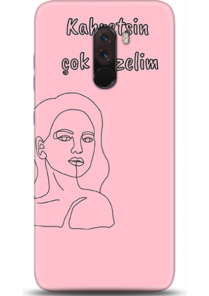 Xiaomi Pocophone F1 Kılıf Hd Baskılı Kılıf - Followed Institution 0074