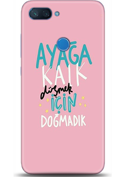 Xiaomi Mi 8 Lite Kılıf Hd Baskılı Kılıf - Followed Institution 0011