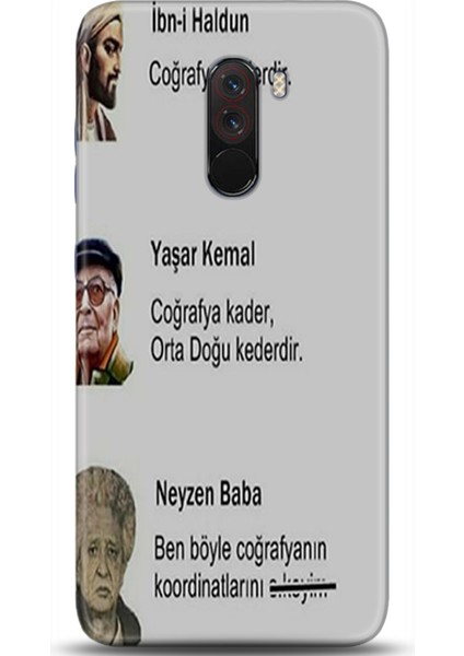 Xiaomi Pocophone F1 Kılıf Hd Baskılı Kılıf - Followed Institution 0283