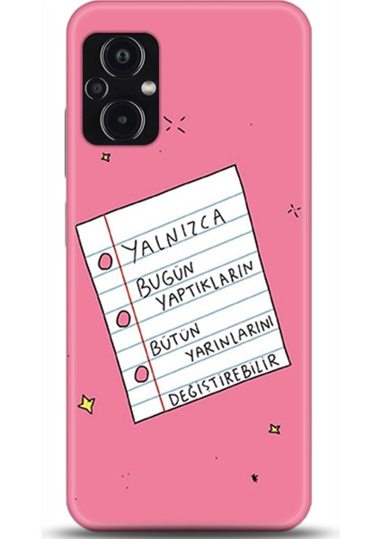 Xiaomi Poco M5 Kılıf Hd Baskılı Kılıf - Followed Institution 0424