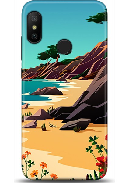 Xiaomi Mi A2 Lite Kılıf Hd Baskılı Kılıf - Followed Institution 0582