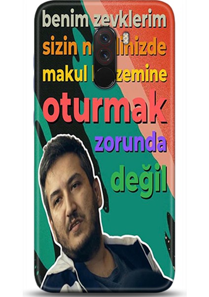 Xiaomi Pocophone F1 Kılıf Hd Baskılı Kılıf - Followed Institution 0073