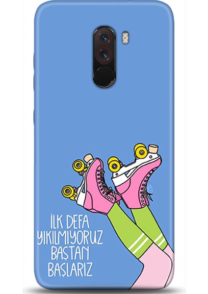 Xiaomi Pocophone F1 Kılıf Hd Baskılı Kılıf - Followed Institution 0467