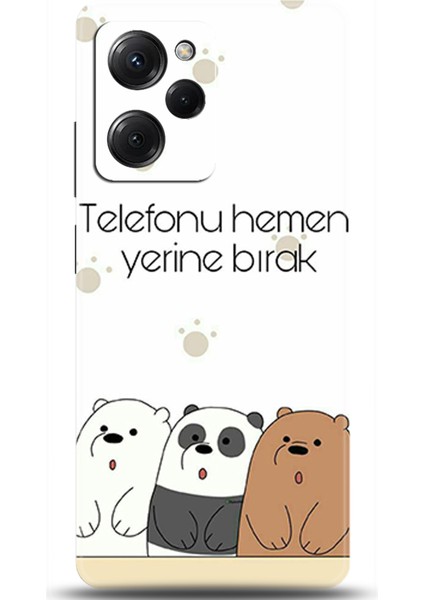 Xiaomi Poco X5 Pro Kılıf Hd Baskılı Kılıf - Followed Institution 0023