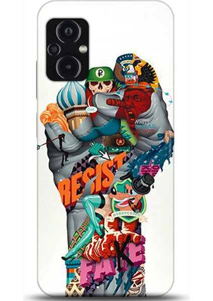 Xiaomi Poco M5 Kılıf Hd Baskılı Kılıf - Followed Institution 0591