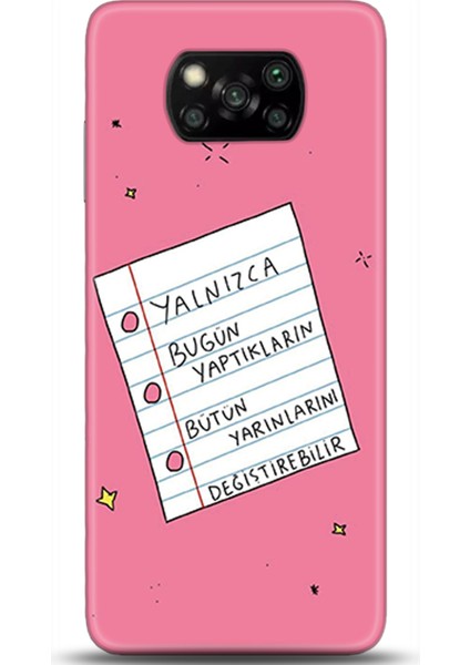 Xiaomi Poco X3 Kılıf Hd Baskılı Kılıf - Followed Institution 0424