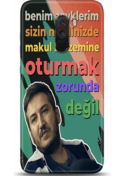 Xiaomi Pocophone F1 Kılıf Hd Baskılı Kılıf - Followed Institution 0094