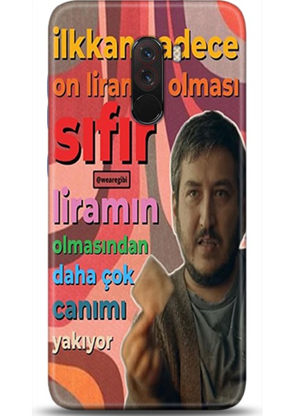 Xiaomi Pocophone F1 Kılıf Hd Baskılı Kılıf - Followed Institution 0078