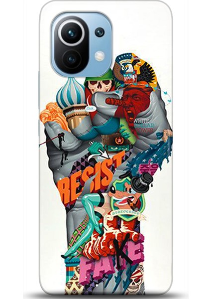 Xiaomi Mi 11 Kılıf Hd Baskılı Kılıf - Followed Institution 0591