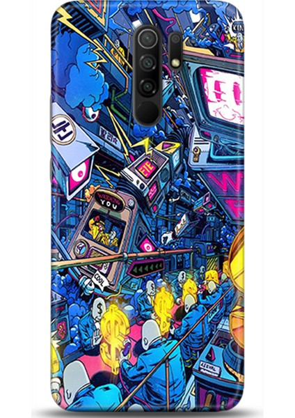 Xiaomi Redmi 9 Kılıf Hd Baskılı Kılıf - Followed Institution 0161