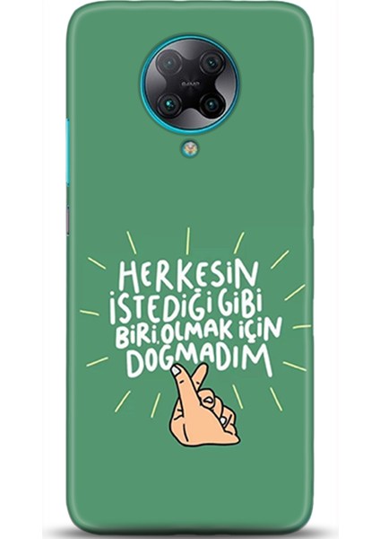 Xiaomi Poco F2 Pro Kılıf Hd Baskılı Kılıf - Followed Institution 0426