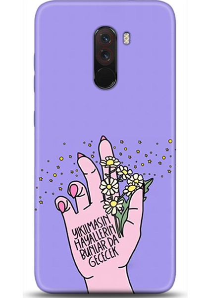 Xiaomi Pocophone F1 Kılıf Hd Baskılı Kılıf - Followed Institution 0427