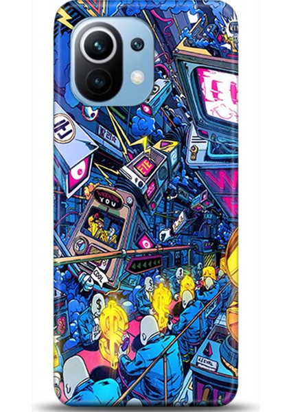 Xiaomi Mi 11 Kılıf Hd Baskılı Kılıf - Followed Institution 0161