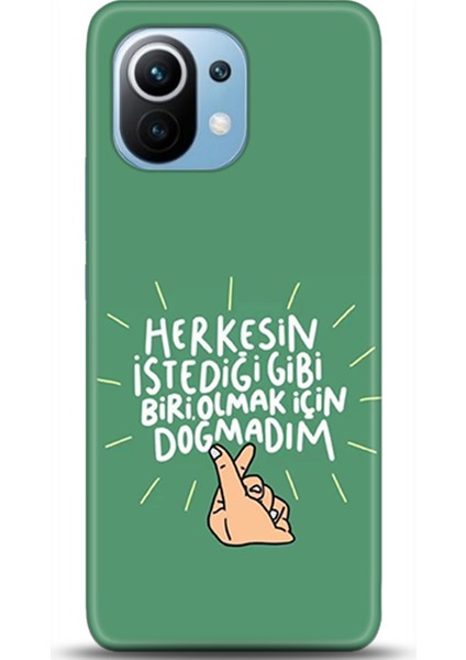 Xiaomi Mi 11 Kılıf Hd Baskılı Kılıf - Followed Institution 0426