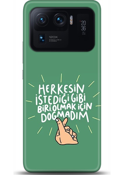 Xiaomi Mi 11 Ultra Kılıf Hd Baskılı Kılıf - Followed Institution 0426