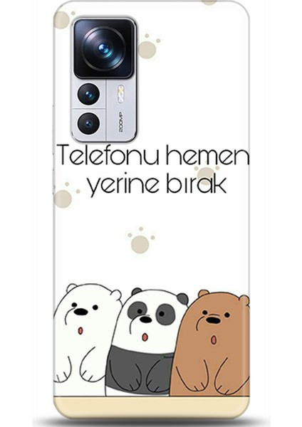 Xiaomi Mi 12T Pro Kılıf Hd Baskılı Kılıf - Followed Institution 0023