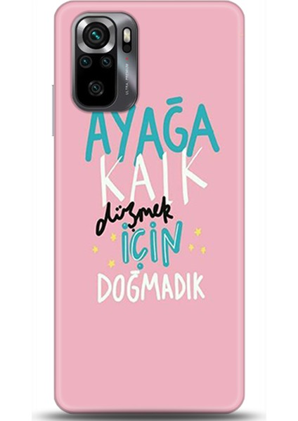 Xiaomi Poco M5S Kılıf Hd Baskılı Kılıf - Followed Institution 0011