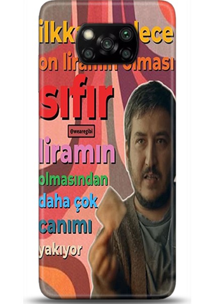 Xiaomi Poco X3 Pro Kılıf Hd Baskılı Kılıf - Followed Institution 0078