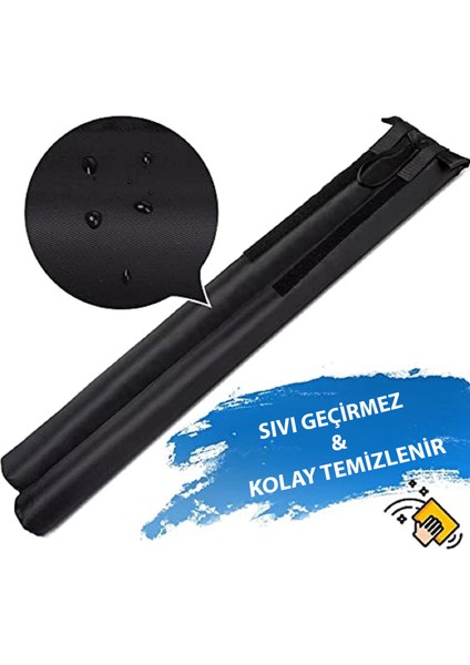 Kapı Altı Rüzgar Önleyici Soğuk Toz Duman Gürültü Önleyici
