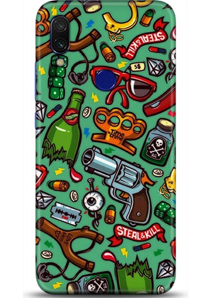 Xiaomi Redmi 7 Kılıf Hd Baskılı Kılıf - Followed Institution 0593