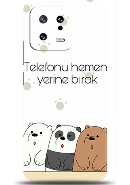 Xiaomi Mi 13 Kılıf Hd Baskılı Kılıf - Followed Institution 0023