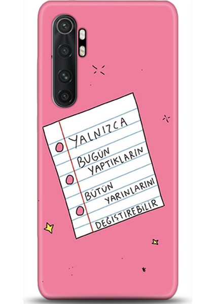 Xiaomi Mi Note 10 Lite Kılıf Hd Baskılı Kılıf - Followed Institution 0424