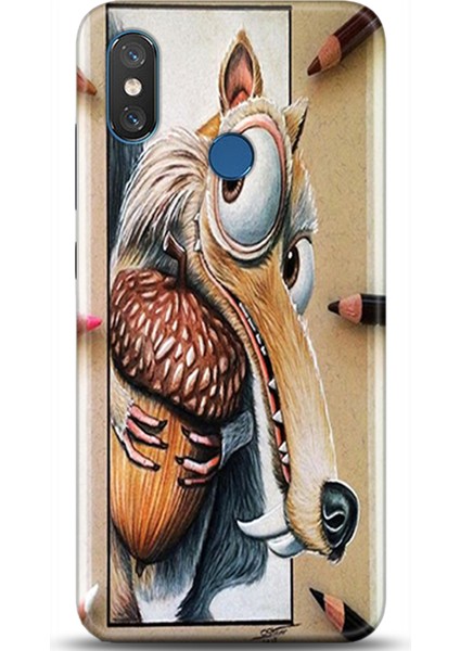 Xiaomi Mi 8 Kılıf Hd Baskılı Kılıf - Followed Institution 0222
