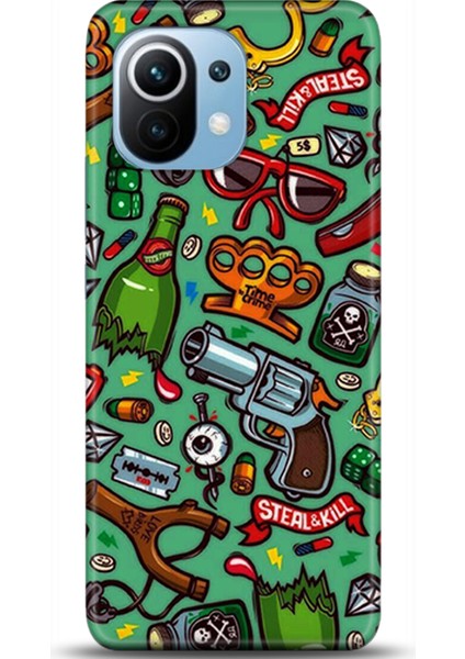 Xiaomi Mi 11 Kılıf Hd Baskılı Kılıf - Followed Institution 0593