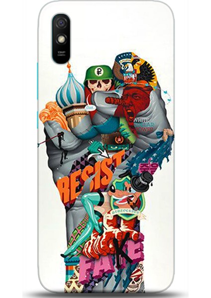 Xiaomi Redmi 9A Kılıf Hd Baskılı Kılıf - Followed Institution 0591