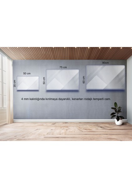 Dünya Temalı Cam Tablo Duvar Dekoru 3 indirimleri