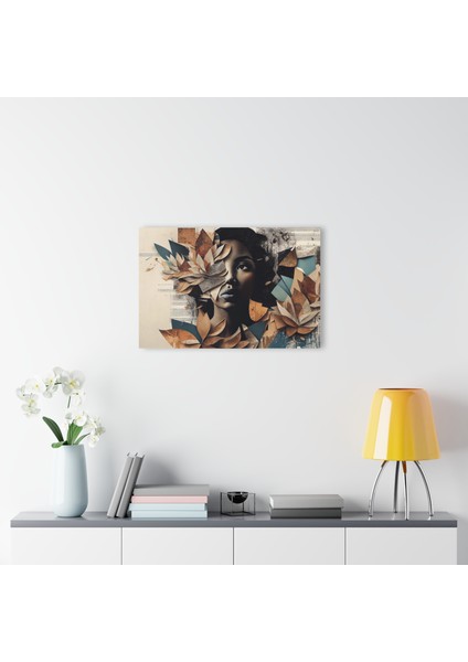 Kadın Model Cam Tablo Duvar Dekoru 1 fiyatları