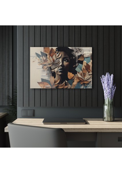 Kadın Model Cam Tablo Duvar Dekoru 1 modelleri