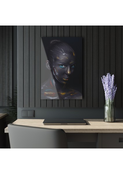 Kadın Model Cam Tablo Duvar Dekoru 11 fiyatları