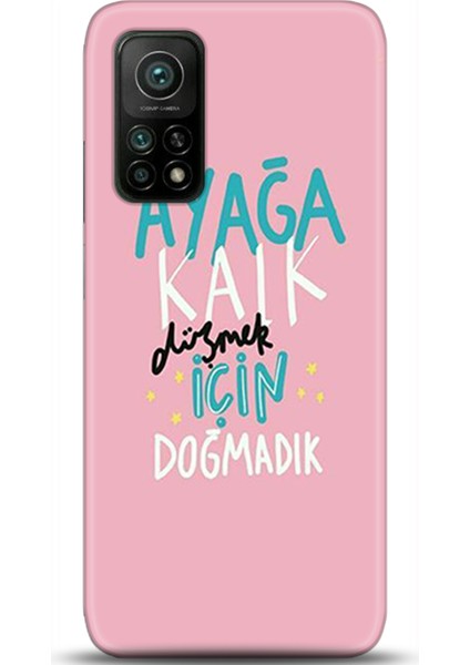 Xiaomi Mi 10T Pro Kılıf Hd Baskılı Kılıf - Followed Institution 0011