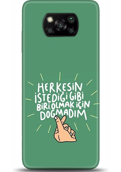 Xiaomi Poco X3 Pro Kılıf Hd Baskılı Kılıf - Followed Institution 0426