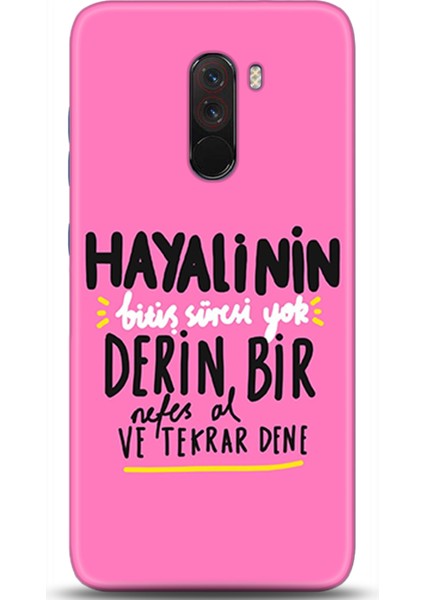 Xiaomi Pocophone F1 Kılıf Hd Baskılı Kılıf - Followed Institution 0423