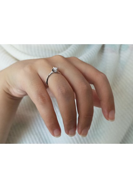 F Renk 0,24 Karat Pırlanta Tektaş Yüzük 0415R0100 indirimleri