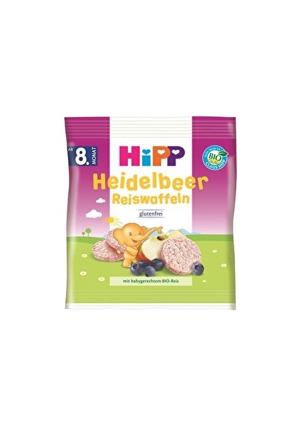 Yabanmersinli Pirinçli Bebek Gofreti 30 gr ( 5 Adet )