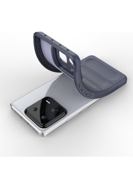 Xiaomi 13 Kılıf Optimum Lens Çerçeveli Silikon Kapak modelleri