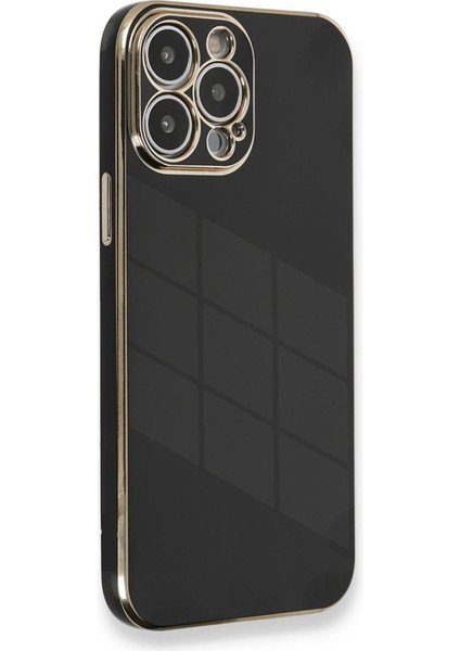 iPhone 15 Pro Max Kılıf Luxury Seri Kamera Korumalı Silikon Kapak