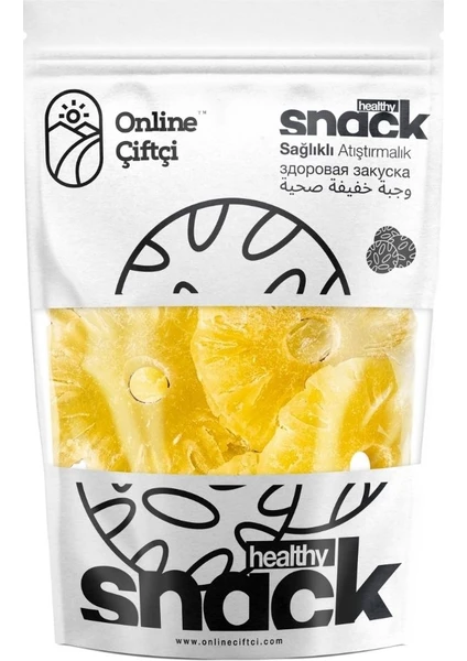 Online Çiftçi Ananas Kurusu Şekerli 70 gr