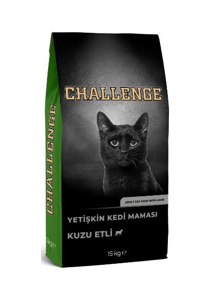 Challenge Kedi Maması Kuzu Etli 15 kg