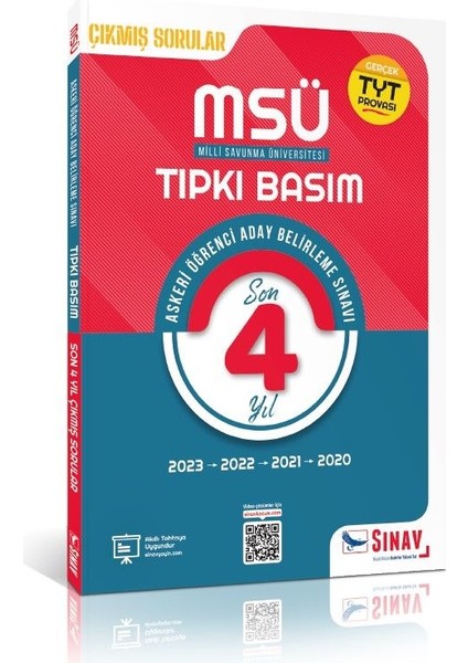 Msü Tıpkı Basım Son 4 Yıl Çıkmış Çözümlü Sorular 2020-2023