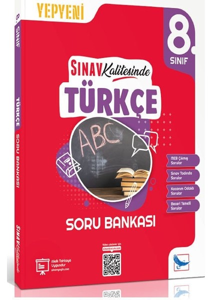 8. Sınıf Türkçe Sınav Kalitesinde Soru Bankası Sınav Yayınları