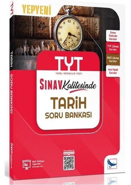 YKS TYT Tarih Sınav Kalitesinde Soru Bankası Sınav Yayınları